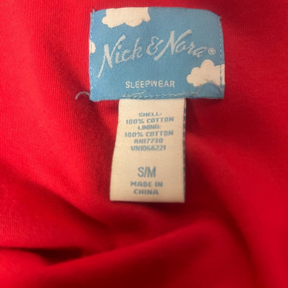 Nick & Nora‎ dog print bathrobe - Picture 2 of 2